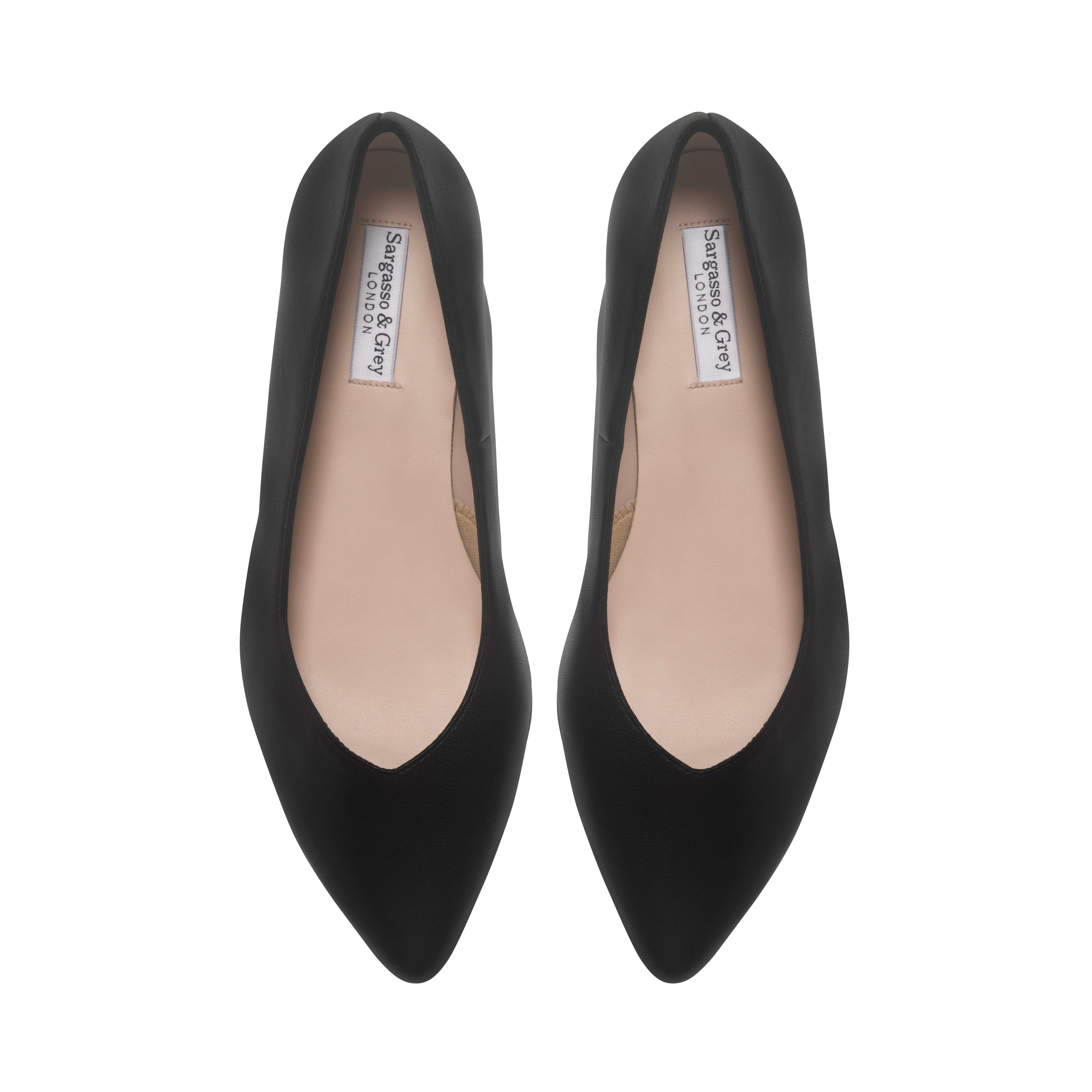 Tori Extra-Wide Fit Courts - Black Leather