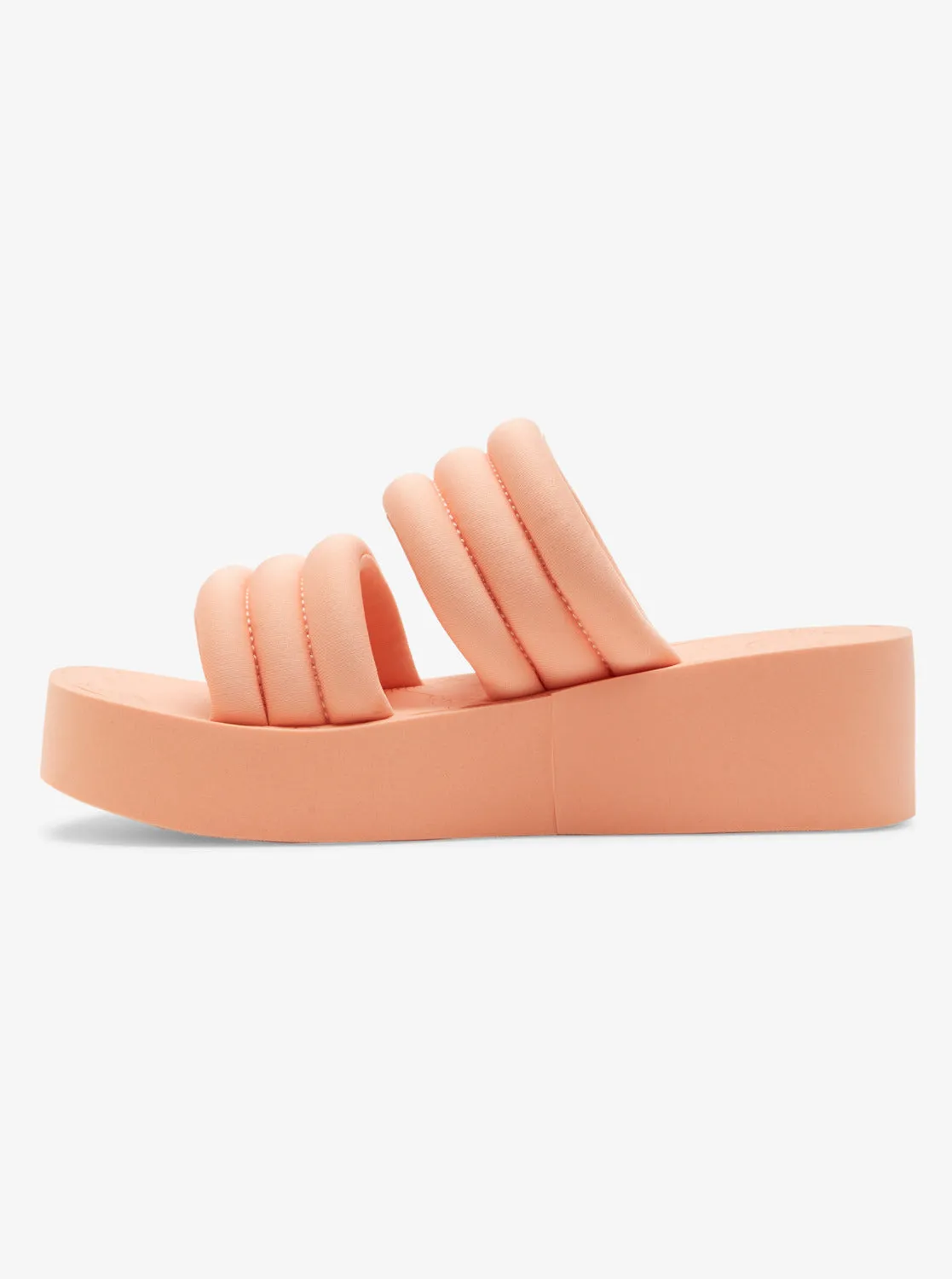 Totally Tubular Slide Sandals - Peaches