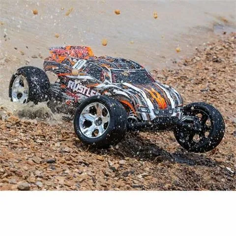 Traxxas 37054-4-ORNG Rustler® 1/10 Scale Stadium Truck Orange