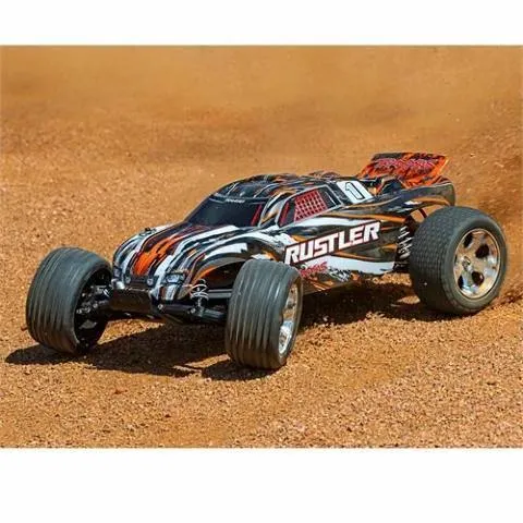 Traxxas 37054-4-ORNG Rustler® 1/10 Scale Stadium Truck Orange