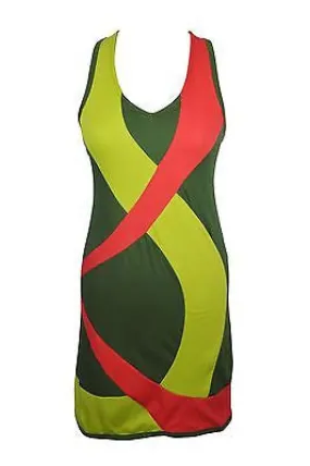 v-neck-tight-fit-sleeveless-dress-stock-clearance