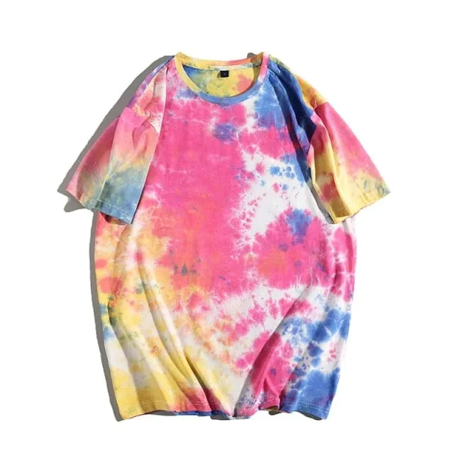 Vintage Oversized Tie-Dye T-Shirt