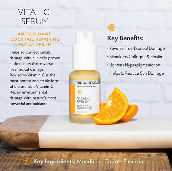 Vital-C Serum & Nutra-Peptide Serum Set