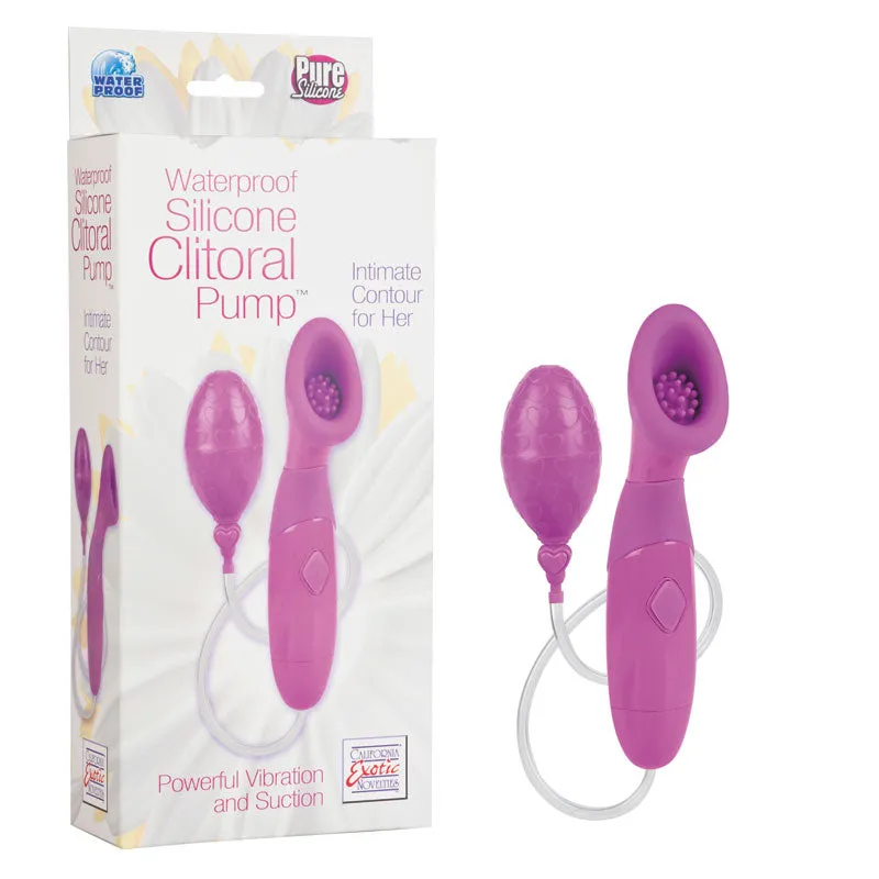 Waterproof Silicone Clitoral Pump Pink