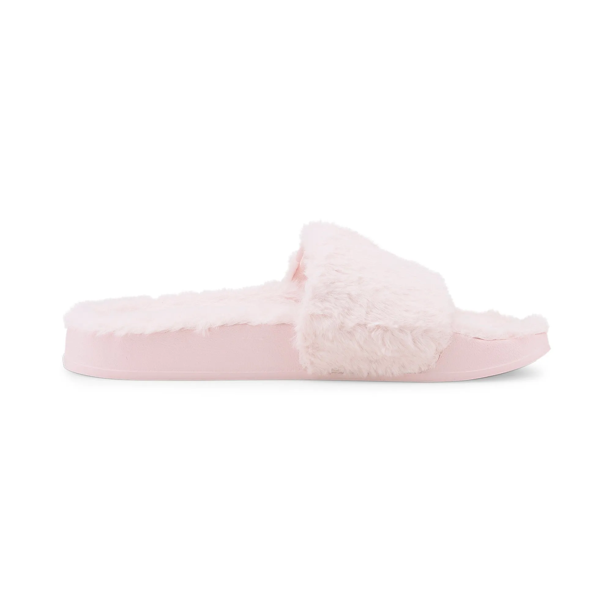 Women Leadcat 2.0 YLM Fluff Slides Pink