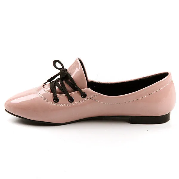 Women's Patent Leather Flats Shoes