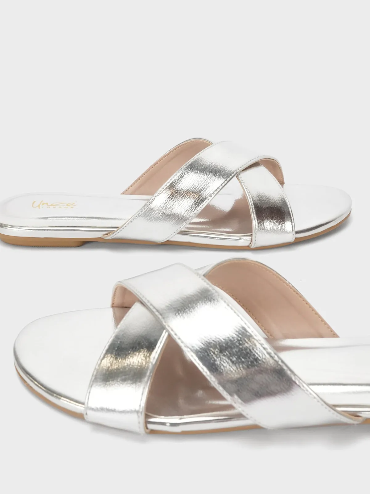 Women's "ANONA" Shimmer Summer Slippers