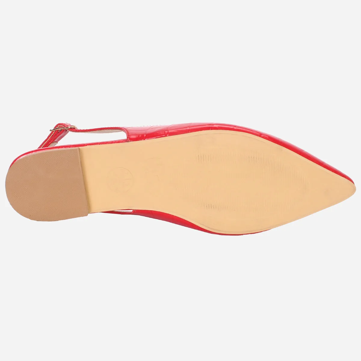 Women's "TAJEZWI" Patent Pointed Flat Shoes