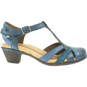 Women's Rockport Cobb Hill Aubrey Blue Multi Leather