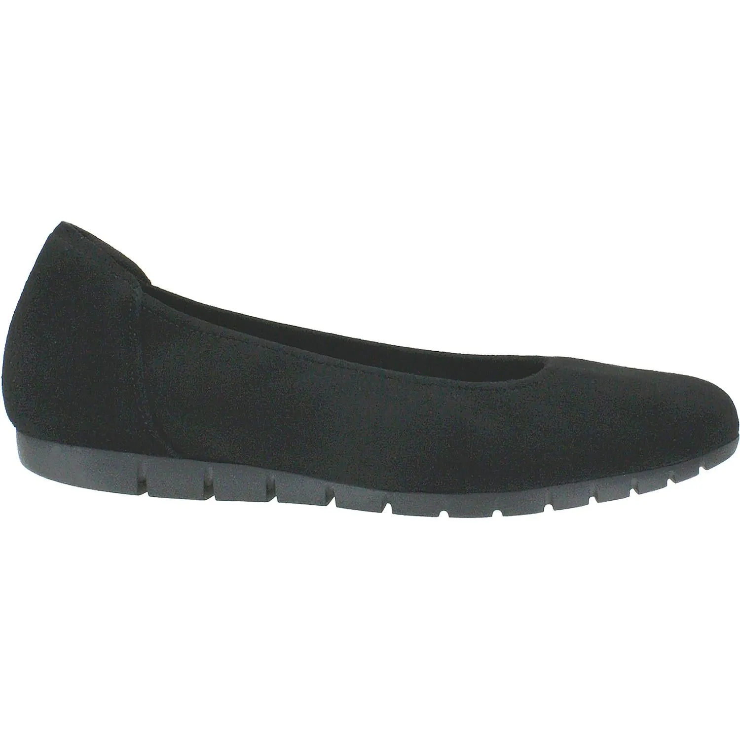 Women's Sabrinas Bruselas 85020 with Removable Arch Support Footbed Black Suede