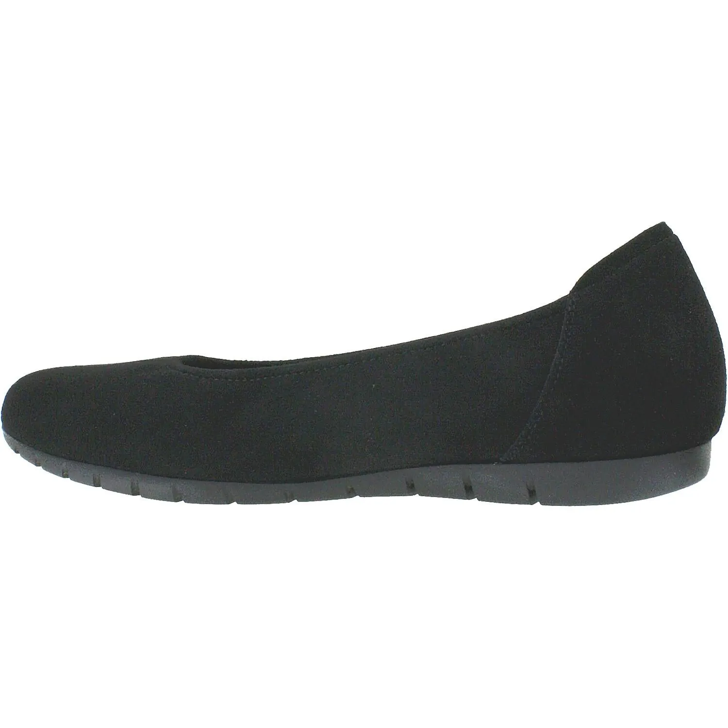 Women's Sabrinas Bruselas 85020 with Removable Arch Support Footbed Black Suede