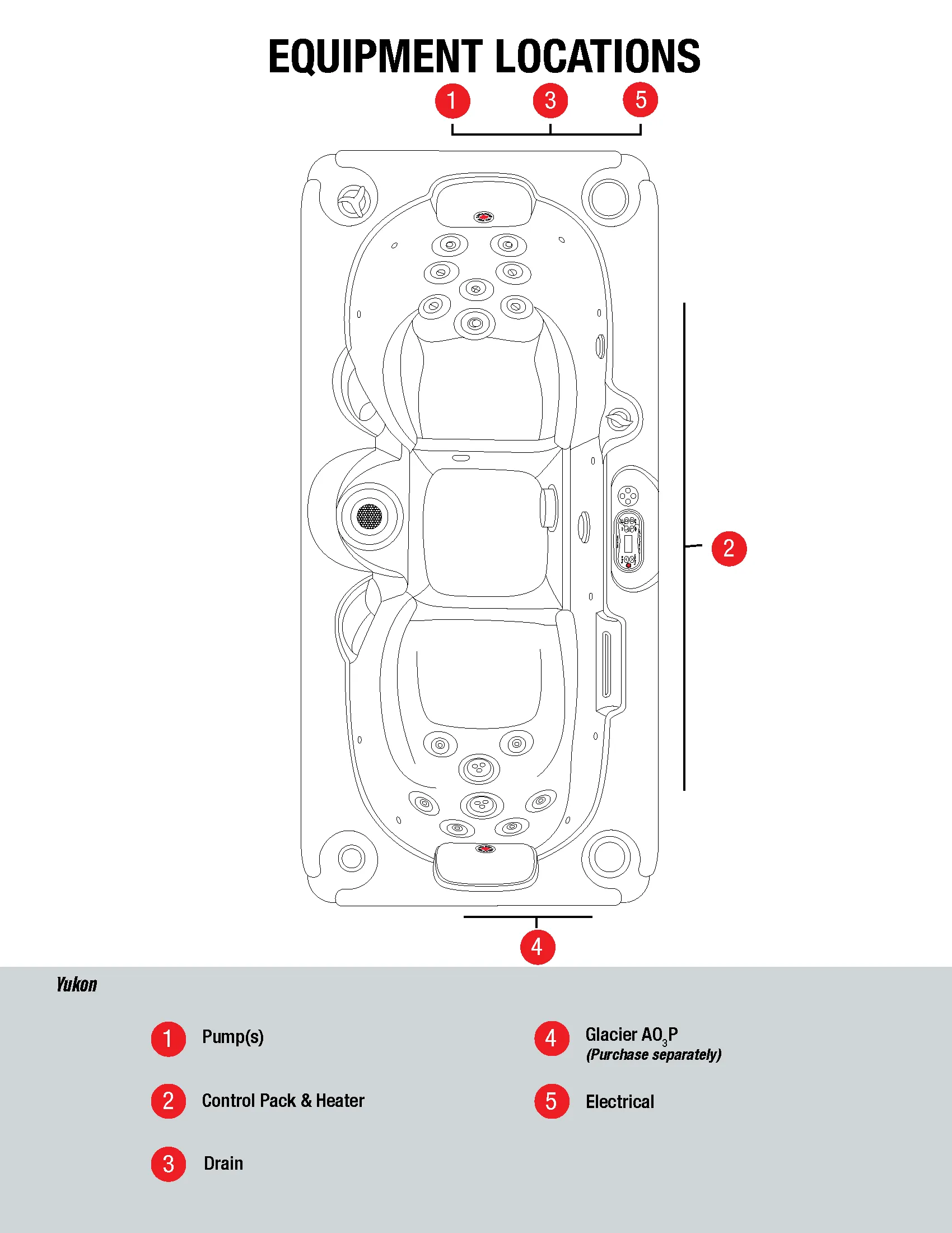 Yukon AI Plug & Play Hot Tub | 2-Person 17-Jet | 213 x 100 cm