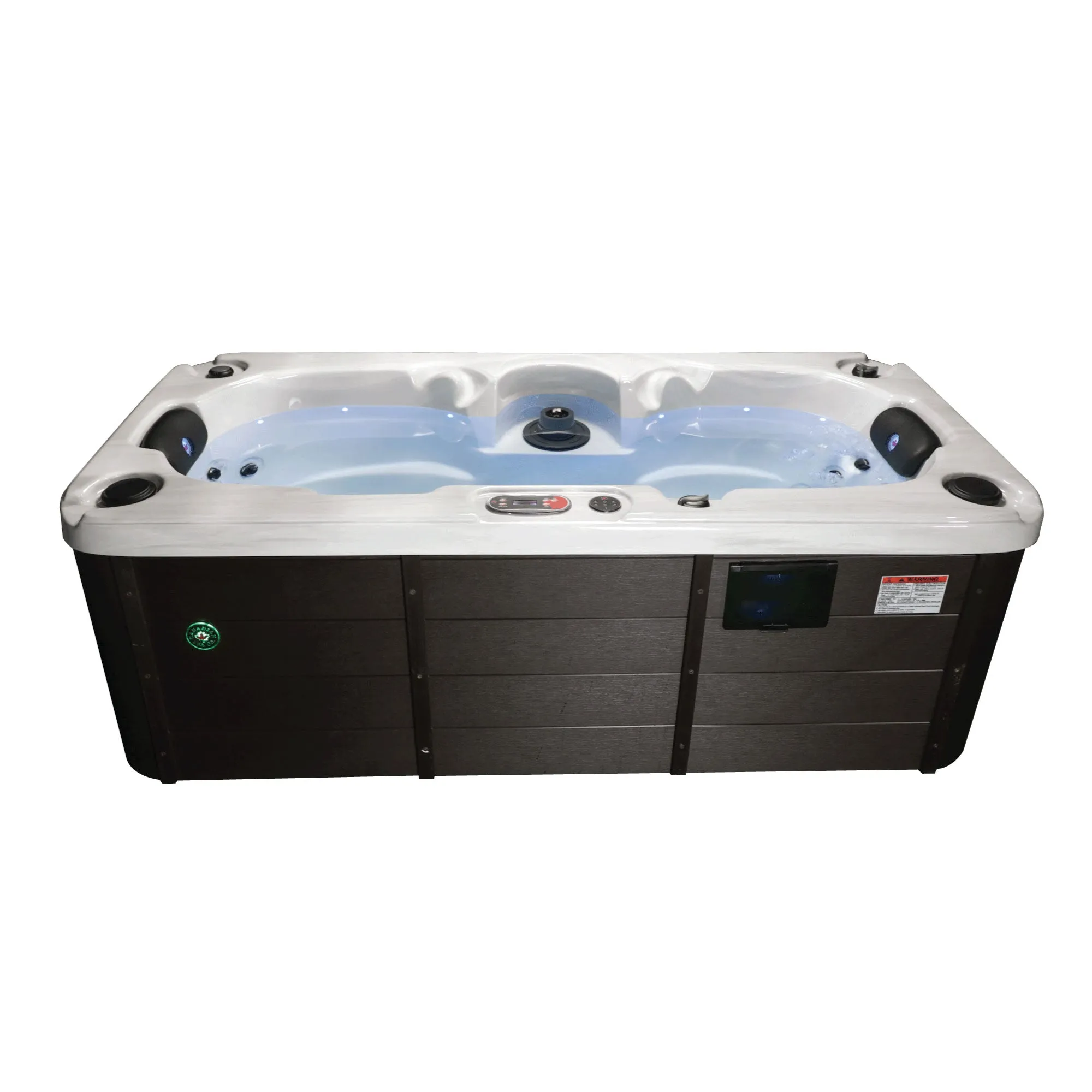 Yukon AI Plug & Play Hot Tub | 2-Person 17-Jet | 213 x 100 cm